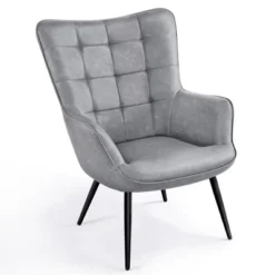 Yaheetech Leather Wingback Accent Chair Armchair For Living Room 20 Yaheetech Leather Wingback Accent Chair Armchair For Living Room -Furniture Sale Store GUEST 0076d2b2 339d 45b9 9135 2888dc6ca6ee