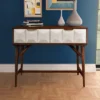 Ginny Console Table Walnut - Steve Silver Co.