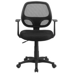 Mid-Back Mesh Computer Chair Black - Belnick -Furniture Sale Store GUEST 00b93634 5f60 4a8f a312 d3e6a7f2cc61