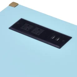 Everbay Writing Desk With Power And USB Plug - MiBasics -Furniture Sale Store GUEST 01106bd6 c040 4b76 87ac 7353c436606e