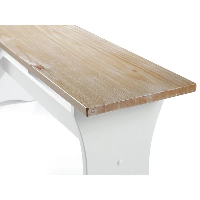 Parkside Antique Nook Dining Set - Linon 8 Parkside Antique Nook Dining Set - Linon - Image 8