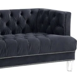 64" Ansario Sofa Charcoal Velvet - Acme Furniture -Furniture Sale Store GUEST 02c229f8 5455 441e 8d8e 468abf5905f6