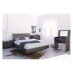 Queen Tribeca Platform Bed Black - Nexera -Furniture Sale Store GUEST 02fa3b1a 324b 4c87 aa28 2fef27115a7f