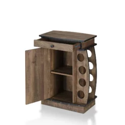 Bundti Mini Bar With 8 Slot Wine Bottle Rack Reclaimed Oak - MiBasics -Furniture Sale Store GUEST 033ee218 82f4 4c77 9cb4 dcbb946d4cf9
