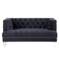 64" Ansario Sofa Charcoal Velvet - Acme Furniture -Furniture Sale Store GUEST 03b5c23d 7a7e 4230 b929 ab87584f8995