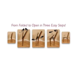 2pc Queen Anne Folding Chairs Cherry - Stakmore -Furniture Sale Store GUEST 04552f5b c9dd 434f 952a 2ddbe71f6745