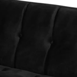 Ambra Velvet Upholstered And Button Tufted Sofa Black/Gold - Baxton Studio 12 Ambra Velvet Upholstered And Button Tufted Sofa Black/Gold - Baxton Studio -Furniture Sale Store GUEST 04afac7c d19b 4d9d bed8 04f622602cb3