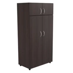 4 Door Wardrobe/Armoire Espresso - Inval -Furniture Sale Store GUEST 05a31474 398c 4c06 9907 803b79b9015d