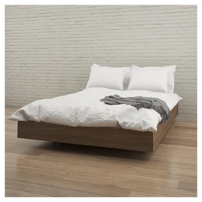 Queen 5pc Alibi Bedroom Set Walnut - Nexera 3 Queen 5pc Alibi Bedroom Set Walnut - Nexera - Image 3