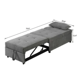 Pull Out Sleeper Sofa With Pillow - ModernLuxe -Furniture Sale Store GUEST 06af45fe 3dda 43a3 8ecd f72fcd82b80a