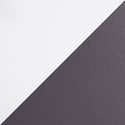 Wishbone Contemporary Computer Desk Wood Gray/White - LumiSource 6 Wishbone Contemporary Computer Desk Wood Gray/White - LumiSource - Image 6