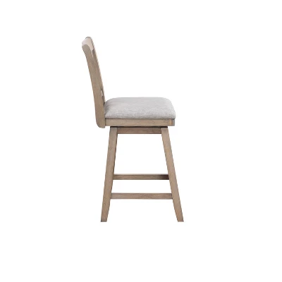 Brookline Swivel Counter Height Barstool - H2O Furnishings 1 Brookline Swivel Counter Height Barstool - H2O Furnishings