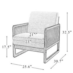 Domenico Living Room Accent Chair With Rattan Design | ARTFUL LIVING DESIGN 21 Domenico Living Room Accent Chair With Rattan Design | ARTFUL LIVING DESIGN -Furniture Sale Store GUEST 0872f8d5 e880 4f33 86ab bde185600d71