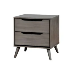 Mid-Century Modern Nightstand - Benzara -Furniture Sale Store GUEST 08a01489 afd3 418b b693 3483741afd7d
