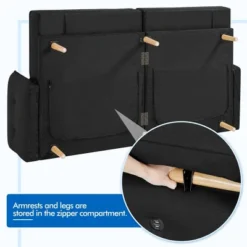 Yaheetech Convertible Sofa Bed Tufted Futon Couch With USB Ports For Living Room -Furniture Sale Store GUEST 08e72c88 cbd1 4ed6 8ca3 6e417b1e311b