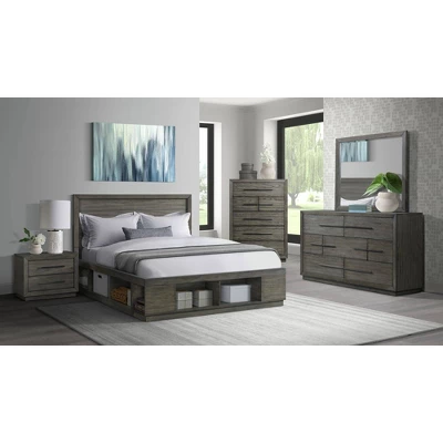 Hollis 7 Drawer Dresser And Mirror Set Gray - Picket House Furnishings 3 Hollis 7 Drawer Dresser And Mirror Set Gray - Picket House Furnishings - Image 3
