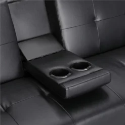 Yaheetech Convertible Faux Leather Sofa Bed Futon With Armrest 15 Yaheetech Convertible Faux Leather Sofa Bed Futon With Armrest -Furniture Sale Store GUEST 0d760525 ceb4 44fc 822a dd23461cbb55