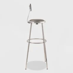 2pk Adjustable Heavy Duty Vinyl Steel Barstool With Backrest Gray - Hampden Furnishings -Furniture Sale Store GUEST 0e59ee96 817f 4f51 977b 70af13352e3c
