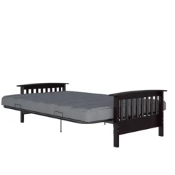 Full Brixen Wood Arm Metal Futon Frame With 6" Mattress - Room & Joy -Furniture Sale Store GUEST 0e9ab4ee edd0 45cf b6b2 e7516c67346b