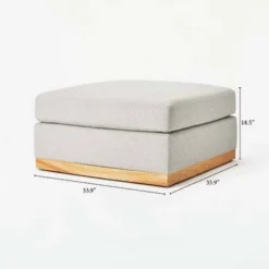 Woodland Hills Modular Sectional Ottoman Light Gray - Threshold™ Designed With Studio McGee 13 Woodland Hills Modular Sectional Ottoman Light Gray - Threshold™ Designed With Studio McGee -Furniture Sale Store GUEST 0ed068aa 7686 4196 a244 18c08b84b454