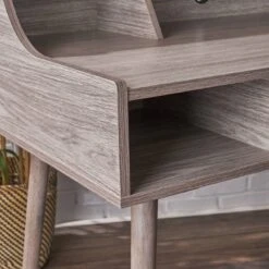 2pc Brenda Mid Century Home Office Set - Christopher Knight Home -Furniture Sale Store GUEST 1055aecf e80d 4a8d b9b1 a9c0d9de15c7