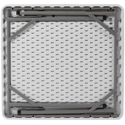 Emma And Oliver 34.5" Square 4-Player Folding Card Game Table With Green Felt And Cup Holders 7 Emma And Oliver 34.5" Square 4-Player Folding Card Game Table With Green Felt And Cup Holders - Image 7