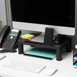 Mind Reader 2pk Small Plastic Monitor Stands Black 11 Mind Reader 2pk Small Plastic Monitor Stands Black -Furniture Sale Store GUEST 1248a85b ee18 4a6e 88ee 154194320e4e