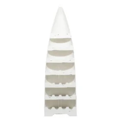Coastal Wood Standing Wine Rack White - Olivia & May -Furniture Sale Store GUEST 127fbc51 b5e6 4376 930b 8c409c38a80b