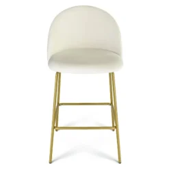25" Nano Full Back Upholstered Counter Stool (Set Of 2) Gold Legs-Maison Boucle 12 25" Nano Full Back Upholstered Counter Stool (Set Of 2) Gold Legs-Maison Boucle -Furniture Sale Store GUEST 13bd57f9 672b 47f8 b6fa 5e246a30f01d