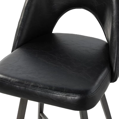 Tilano Modern Counter&Bar Stool,set Of 4 With Cutout Design | ARTFUL LIVING DESIGN 7 Tilano Modern Counter&Bar Stool,set Of 4 With Cutout Design | ARTFUL LIVING DESIGN - Image 7