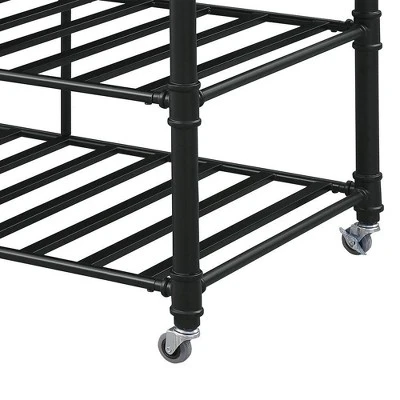 50" Emery Kitchen Island White Cultured Stone/Gray Finish - Acme Furniture 4 50" Emery Kitchen Island White Cultured Stone/Gray Finish - Acme Furniture - Image 4