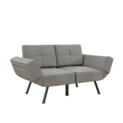 RealRooms Euro Upholstered Tufted Loveseat Futon With Storage Pockets -Furniture Sale Store GUEST 15e74249 1321 4343 9765 6aa0b4cb8e47