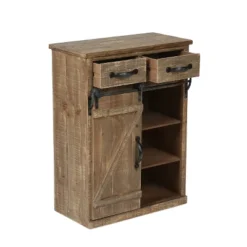 LuxenHome Rustic Wood Sliding Barn Door Storage Cabinet. 22 LuxenHome Rustic Wood Sliding Barn Door Storage Cabinet. -Furniture Sale Store GUEST 169c5c94 3ce1 4e88 97f9 efe0e734df73