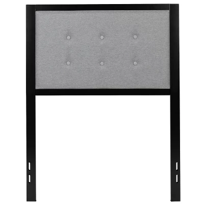 Merrick Lane Headboard Upholstered Button Tufted Headboard With Metal Frame And Adjustable Rail Slots 10 Merrick Lane Headboard Upholstered Button Tufted Headboard With Metal Frame And Adjustable Rail Slots - Image 10