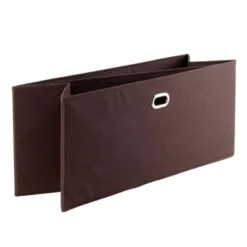 38.54" 3pc Torino Set Folding Bookshelf With Fabric Basket Espresso Brown - Winsome -Furniture Sale Store GUEST 176f3a23 fbd3 4d65 8748 c5eacbdf056d