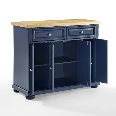Madison Kitchen Island Navy - Crosley 5 Madison Kitchen Island Navy - Crosley - Image 5