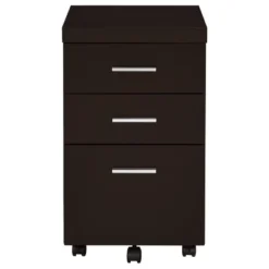 Skeena 3 Drawer Mobile Storage Cabinet Cappuccino - Coaster -Furniture Sale Store GUEST 187830d3 35c9 4627 9b8b 5dfb45d88bba