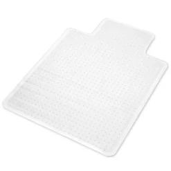 WorkOnIt Office Desk Chair Floor Mat With Lip, Clear -Furniture Sale Store GUEST 18a03d5f 3c62 4e51 b9b1 72716fc68ecc