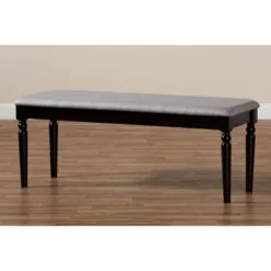 Giovanni Fabric Upholstered And Wood Dining Bench - Baxton Studio -Furniture Sale Store GUEST 18c80b8e c297 44f6 9348 107c70702f0d