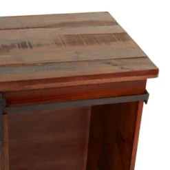 Rustic Metal Cabinet Brown - Olivia & May -Furniture Sale Store GUEST 1961a96b 40a2 4bdb a471 b920a4e4fa0f