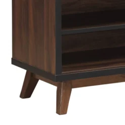 Hurlbut Modern Industrial Wooden 6 Bottle Wine Cabinet Walnut/Black/Dark Brown - Christopher Knight Home -Furniture Sale Store GUEST 19af97d0 67a1 49e5 9d8e d077dd864f8c