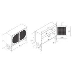 Leilani Cane Console Table - Powell 28 Leilani Cane Console Table - Powell -Furniture Sale Store GUEST 1aa1366b e87f 49cb 9ef9 66c7aaeac8ba