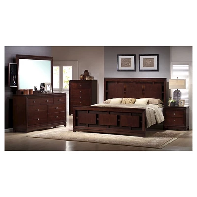 Easton Dresser And Mirror Cherry - Picket House Furnishings 1 Easton Dresser And Mirror Cherry - Picket House Furnishings