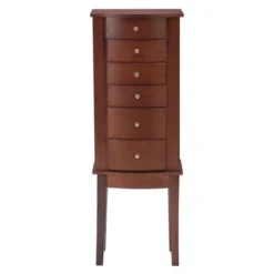 Francesca Jewelry Armoire Merlot Brown - Powell Company -Furniture Sale Store GUEST 1c33a988 d0ca 41ba 9eec 6cd243cf69d6