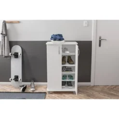 Michigan 2 Door Storage Cabinet White - Polifurniture -Furniture Sale Store GUEST 1caa2f83 efc2 4b6e 82f9 5599207aaaaf