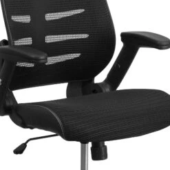 Emma And Oliver High Back Black Mesh Swivel Ergonomic Office Chair With Adjustable Flip-Up Arms 13 Emma And Oliver High Back Black Mesh Swivel Ergonomic Office Chair With Adjustable Flip-Up Arms -Furniture Sale Store GUEST 1ccefb27 b9d9 4cef 838b 158a83ebd414