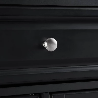 Cambridge Granite Top Full Size Kitchen Island/Cart Black/Gray - Crosley 6 Cambridge Granite Top Full Size Kitchen Island/Cart Black/Gray - Crosley - Image 6