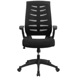 Emma And Oliver High Back Black Mesh Swivel Ergonomic Office Chair With Adjustable Flip-Up Arms 16 Emma And Oliver High Back Black Mesh Swivel Ergonomic Office Chair With Adjustable Flip-Up Arms -Furniture Sale Store GUEST 1ce91668 7089 4a0e 8b55 f3f2c8b2ed5e