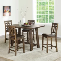 24" Set Of 2 Saranac Counter Height Barstools Mocha - Steve Silver -Furniture Sale Store GUEST 1e9adc0a 9bf0 4dbe ab89 98afa2890e5a