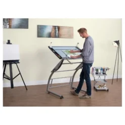 Triflex Drawing Table Soft Silver - Studio Designs 13 Triflex Drawing Table Soft Silver - Studio Designs -Furniture Sale Store GUEST 1f6831fc 90d2 452a 87de 8c909a6c48c1